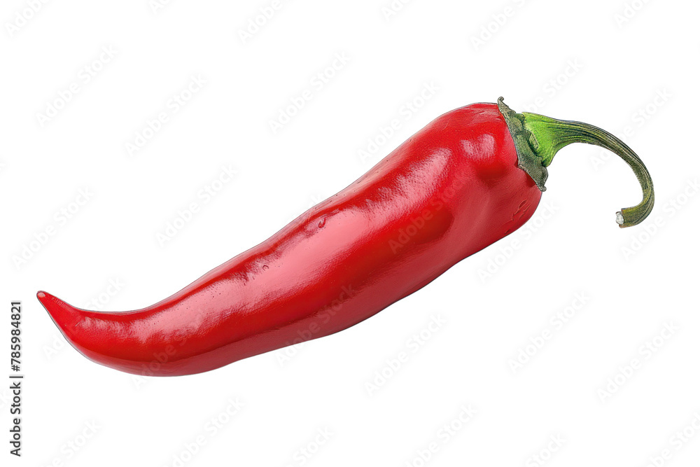 Fresh, spicy red chilli
.isolated on white background