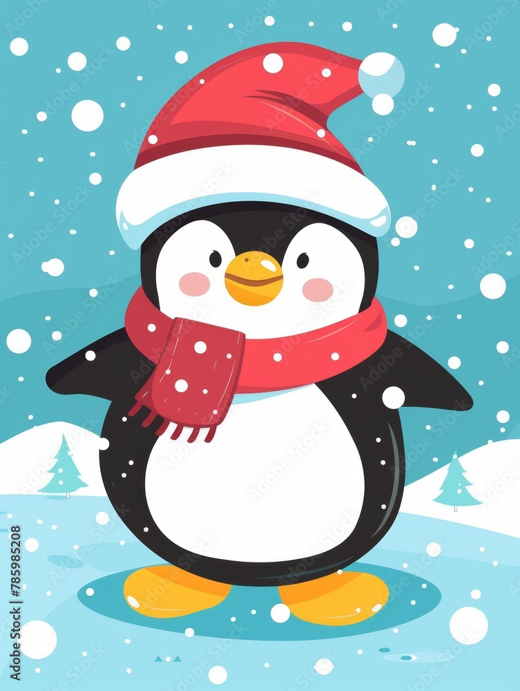 Fototapeta premium christmas character