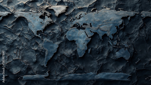 world map abstract background.