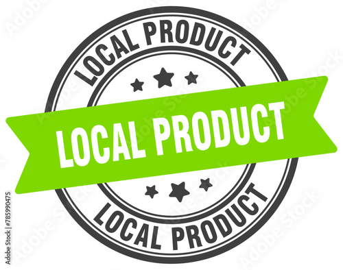 local product stamp. local product label on transparent background. round sign