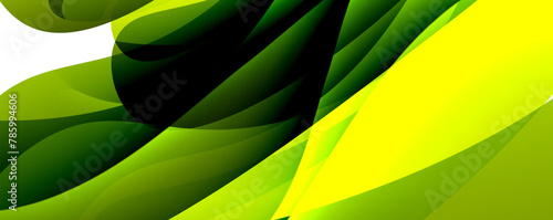Macro photography of a green and yellow leaf from a terrestrial plant, with intricate patterns and tints on a white background, showcasing the beauty of nature
