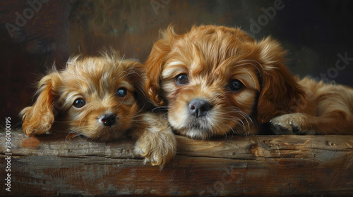 Golden retriever portrait