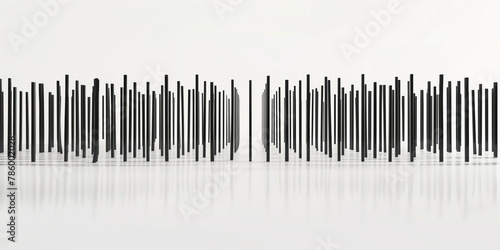 Inventory control by barcodes. Different types of barcodes in development.  