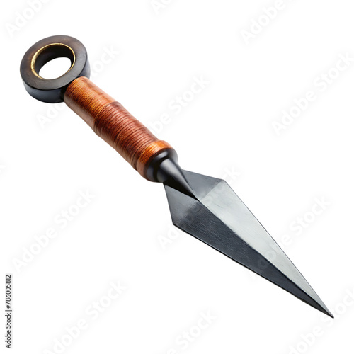 A knife with a wooden handle that sayswoodon it png