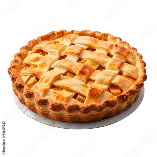 apple pie on a white background png