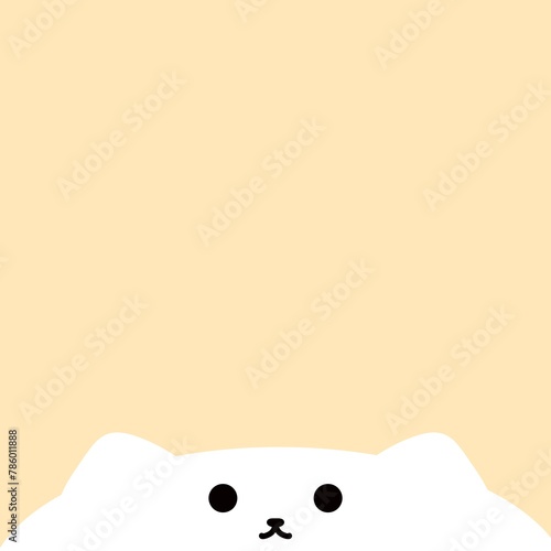 Cute animal characters background