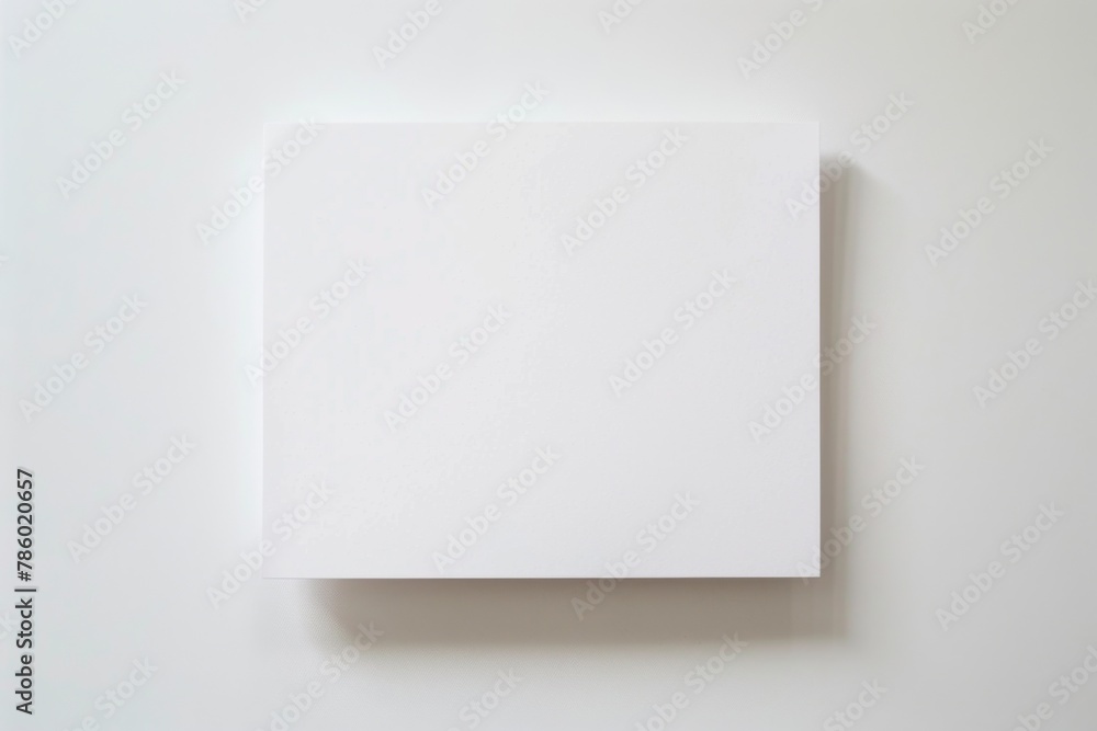 Blank paper mockup created with Generative AI Blank paper mockup created with Generative AI