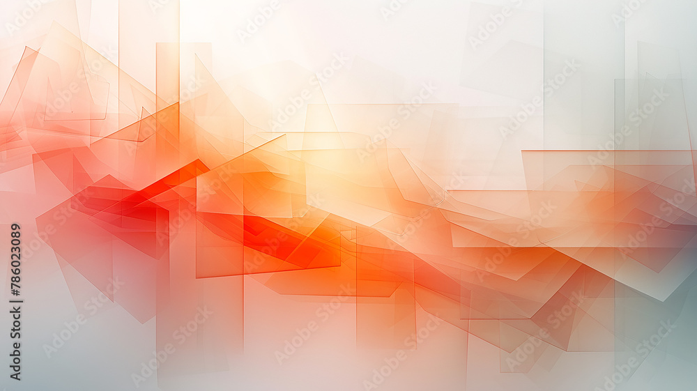 Pastel abstract red geometric pattern, graphic background image
