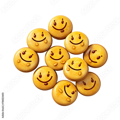 group of smileys png