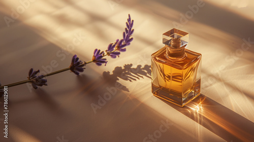 Lavender and Perfume, Fragrance Still Life