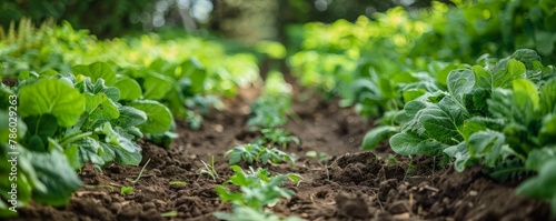 The sustainability of food systems is bolstered by regenerative agriculture practices, with a strong emphasis on improving soil health. photo
