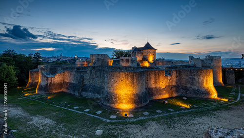 The Suceava Castle in România photo