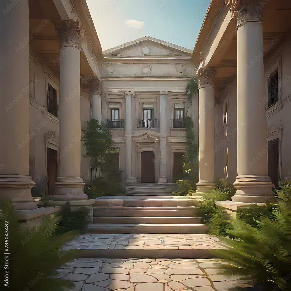 Obraz premium Roman and Greek Antiquity