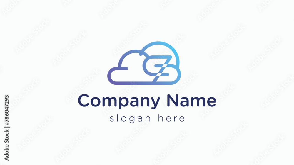 Letter Z S Logo Design Letter Z S Logo Design