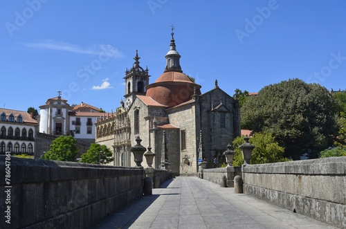 Vista do centro da cidade de Amarante, Portugal