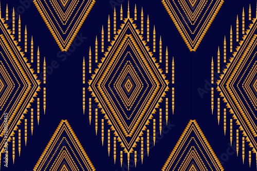 Ethnic pattern.beautiful pattern. folk embroidery,bohemian style,aztec geometric art ornament print.ethnic abstract Inkatha art.Seamless fabric.design for fabric, carpet, wallpaper, clothing	