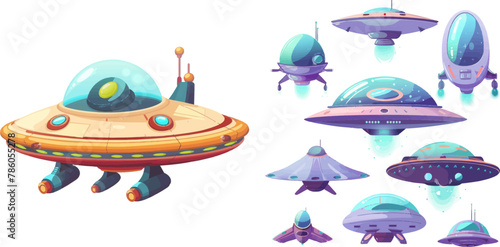 Martian aliens ships or ufo invader skies attack