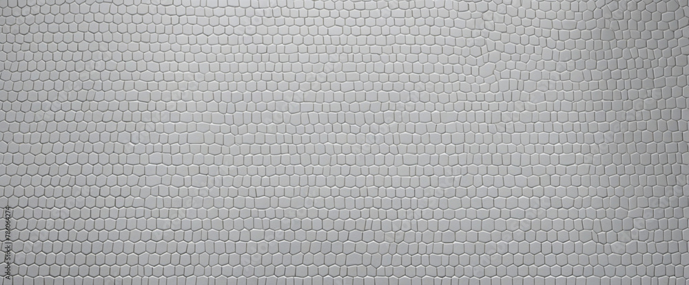 White gray modern tile mirror made of hexagonal tiles texture White gray modern tile mirror made of hexagonal tiles texture
