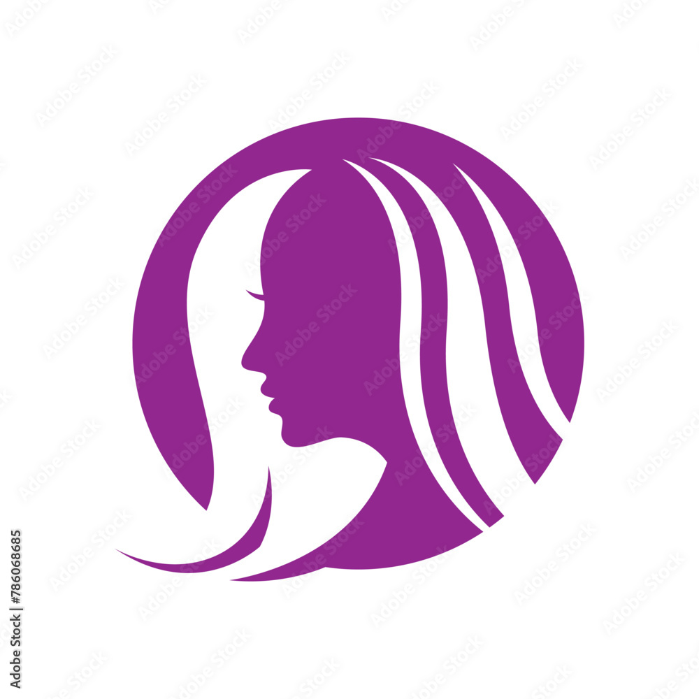 women's beauty and hair care logo design women's beauty and hair care logo design