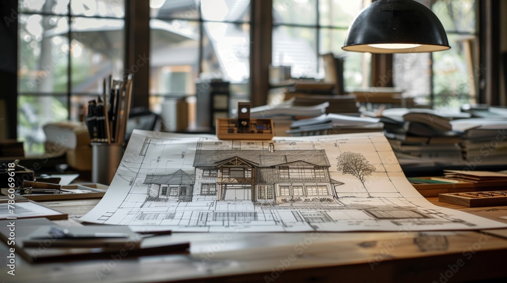 transitional interior design house plan drawings laying out on a table --ar 16:9 --stylize 250 Job ID: dda13589-0bbb-4d1a-afe9-78bcf7ef067d transitional interior design house plan drawings laying out on a table --ar 16:9 --stylize 250 Job ID: dda13589-0bbb-4d1a-afe9-78bcf7ef067d