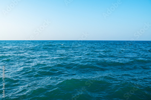 Blue sea water background texture © nata777_7
