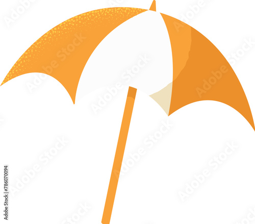 Yellow orange Parasol