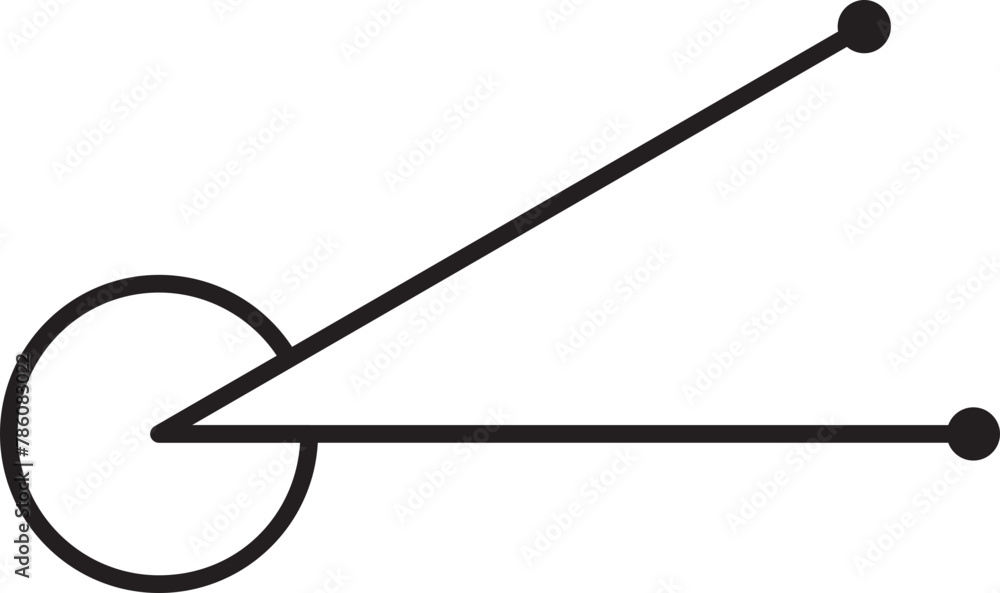 reflex angle vector outline reflex angle vector outline