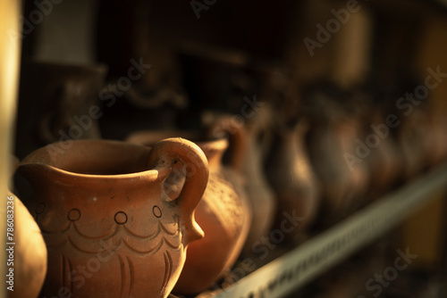 Pottery,Construction of Ceramics: Ceramics are usually made by taking a mixture of clay, earth elements, Unburnt ceramic products can be produced in the form of tiles,