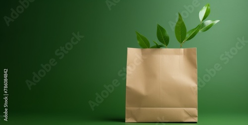 Eco bag mockup. Eco friendly concept. Zero waste. Space for text
