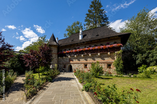 The monastery of Moldovita in Romania