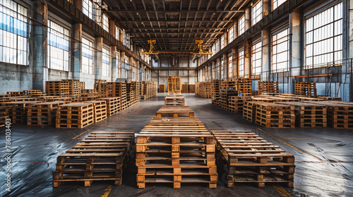 A large industrial room 
