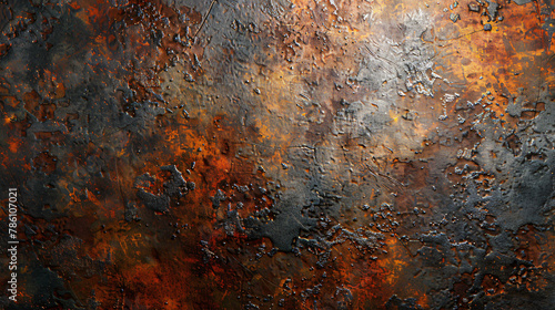 Abstract background with rusty metal