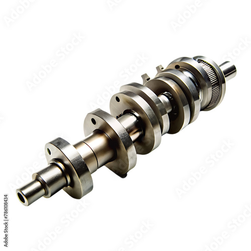 Axle shaft isolated on transparent background