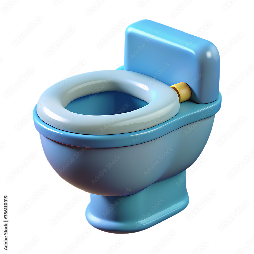 3d Toilet isolated on transparent background 3d Toilet isolated on transparent background