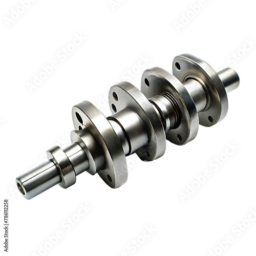 Axle shaft isolated on transparent background