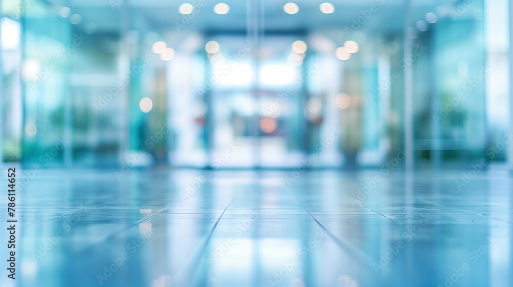 Modern Office Lobby with Bright Transparent Aesthetics Modern Office Lobby with Bright Transparent Aesthetics