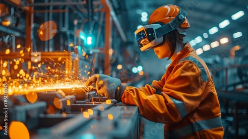 Workers close up at an automated finishing bureau