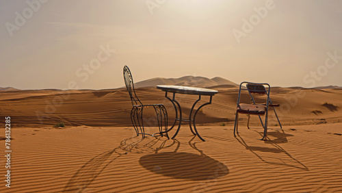 un te en el desierto