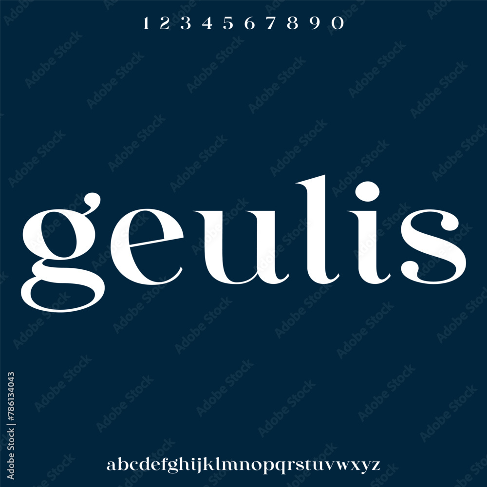 luxury modern lowercase font alphabet vector set luxury modern lowercase font alphabet vector set