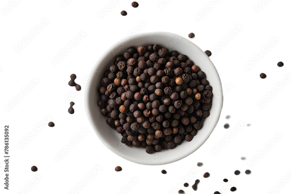 black pepper in a bowl