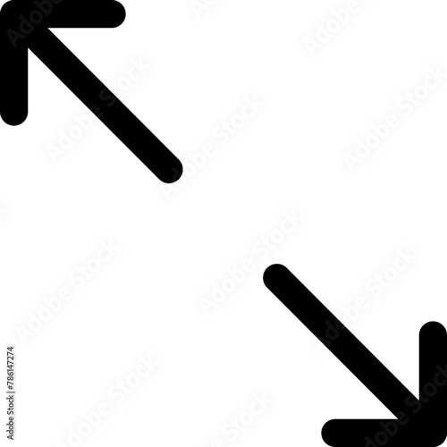 Simple Minimalist Line Arrow Icon