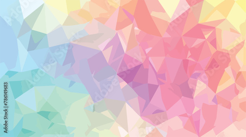 Abstract low poly background geometry triangle mosaic