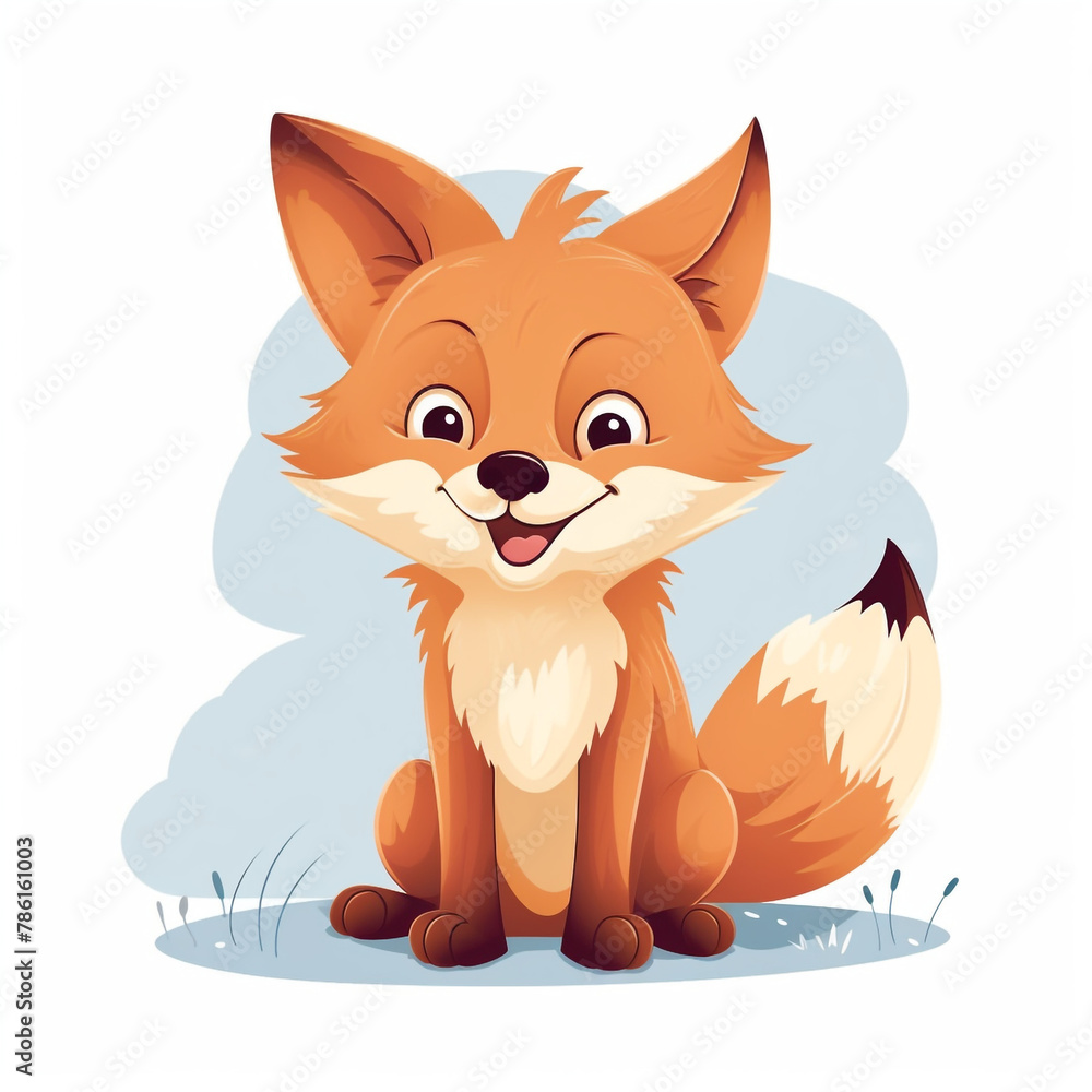 a aged fox cartoon, nursery wall print, europe kids story book art style сreated with Generative Ai
a aged fox cartoon, nursery wall print, europe kids story book art style сreated with Generative Ai