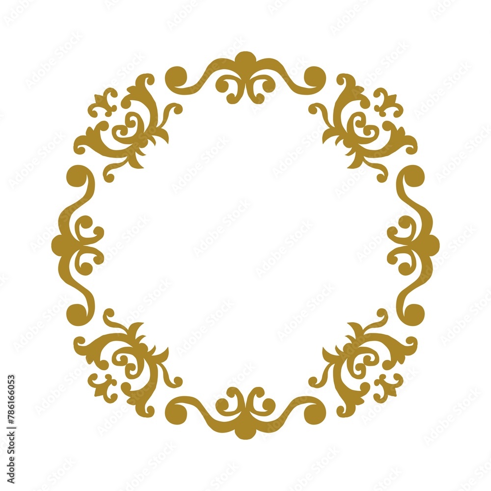 frame with ornament frame with ornament