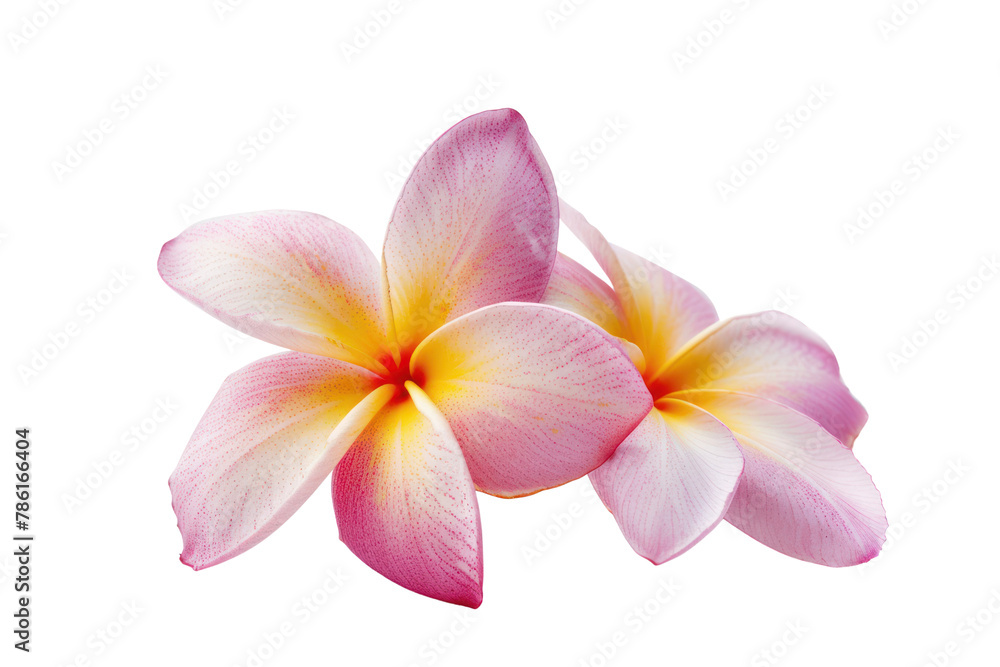 frangipani flower purple
.isolated on white background