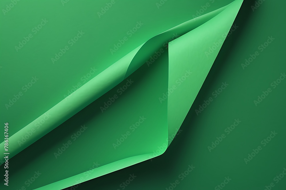 Green Paper Texture Background, Sleek Green Paper Texture, Minimalist Background for Design
