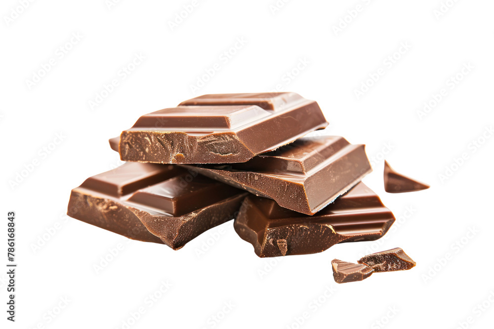 Closeup of chocolate bar
.isolated on white background Closeup of chocolate bar
.isolated on white background