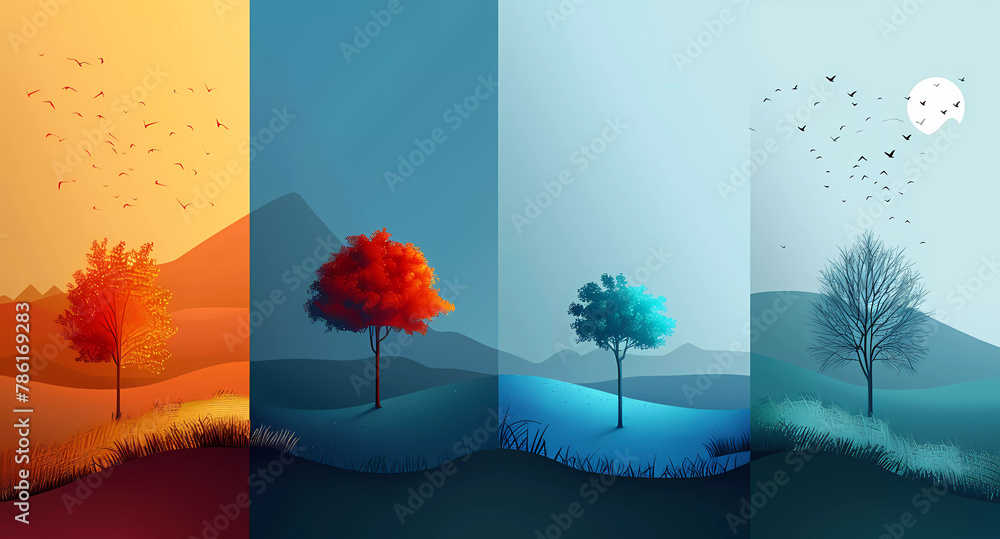 The Four Seasons Panorama