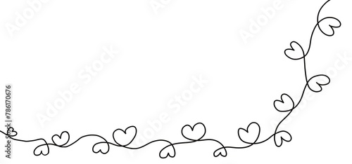 love themed line art on a white background