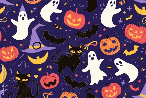halloween pattern © Guizal